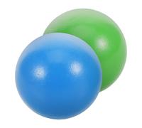 ORFOFE 2 pièces Boules de Croquet Bois Naturel Extérieur pour Jardin et Famille Surface Lisse et Adaptées Aux Jeux de Plein Air pour Garçons et Filles