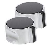 ORFOFE 2 pièces Boutons de Remplacement pour Cuisinière Gaz de Surface Lisse Facile à Nettoyer Installation sans Outil Adaptés Plupart des Plaques de Cuisson Gaz et Professionnelles