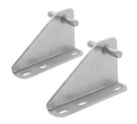 ORFOFE 2 pièces Charnières de Porte Réfrigérateur Inox Accessoires Durables pour Congélateur et Frigo Remplacement Facile Compatibles Divers Modèles Installation Simple et Robuste