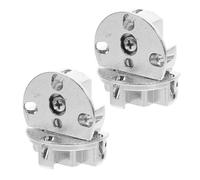 ORFOFE 2 pièces Charnières Degrés Invisibles de Charnières à Clapet Rabattable pour Armoires de Cuisine et Meubles Lot de Design Plat pour Portes de Placard Armoire et Dressing