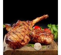 ORFOFE 2 pièces Dés Bois pour Décider Repas Petits Dés Alimentaires Portables Jeu Décision Rapide Dîner Choix Aliments Dinette Repas