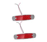 ORFOFE 2 pièces Feux Latéraux LED pour Camion et Remorque Lampes de Position Robustes et Polyvalentes Éclairage de Latérale pour Véhicules Utilitaires et Camping Cars
