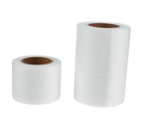ORFOFE 2 Pièces Film Adhésif Thermocollant Double Face Colle Permanente pour Tissu Patch Press pour Couture DIY Fixation Rapide pour Vêtements Maison