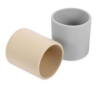 ORFOFE 2 Pièces Gobelets Apprentissage Silicone pour Garçon Fille et Tout-petits Tasse Anti-usure Sécurisée pour Développement Oral et Autonomie