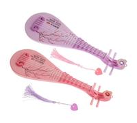 ORFOFE 2 Pièces Hanfu Vêtements Accessoires Enfants Pipa Enfants Instruments De Musique pour Les Tout-Petits Maternelle Instrument De Musique À Cordes Luth