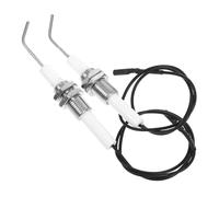 ORFOFE 2 pièces Ignition Needle Gas Cooker Replacement Ceramic Burner Igniter for BBQ Grills and Stoves