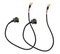 ORFOFE 2 pièces Interrupteur Feux Frein avec Câble Bouton Micro Poussoir Compatible Installation Facile avec Vis Électriques