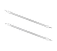 ORFOFE 2 Pièces Lot de 2 Tubes Chauffants en Quartz Céramique 26 CM, Éléments de Remplacement pour Radiateurs D’Appoint Électriques, Compatibles Poêles et Brûleurs, Chauffage Intérieur