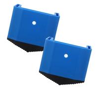 ORFOFE 2 Pièces Lot de Embouts Antidérapants pour Échelle Caoutchouc pour Stabilisation et Protection Patins de Rechange Faciles à Installer