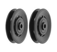 ORFOFE 2 Pièces Manchons de Protection pour Poulie de Fitness en Pa6 Cache-Poulie Résistant à l'usure pour Roulement Accessoire Équipement Gym Silencieux et Compatible