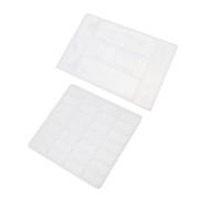 ORFOFE 2 pièces Moule Silicone Domino pour Boîte de Rangement et Facile à Démouler pour DIY et Artisanat