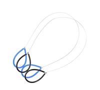 ORFOFE 2 pièces Outils de Découpe Fil Inox avec Poignée Plastique Ergonomique pour Argile Modelage et Sculpture Lot de Polyvalentes pour Céramique et Pâte à Modeler Couleur Aléatoire