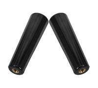 ORFOFE 2 Pièces Poignée de Rechange pour Brochette de Barbecue Résistante Chaleur Bakélite pour Accessoires de Gril Rotatif Outil de Remplacement pour Barbecue