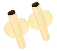 ORFOFE 2 Pièces Porte-Plante Murale décoration Vase de Fleurs Suspendu Jardinières murales Support de Fleurs séchées Golden