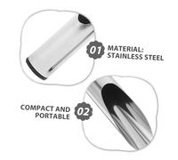 ORFOFE 2 pièces Seau de Jardin Pelle Multifonction Acier Inoxydable Pelles Ergonomiques pour Transplantation Plantation et Fertilisation Outils Jardinage Pratiques pour Semis et