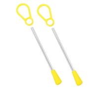 ORFOFE 2 Pièces Sticks Fer pour Triangle Instrument de Musique avec Poignée Antidérapante et Design Élégant Accessoires de Percussion Stables pour Performance Musicale