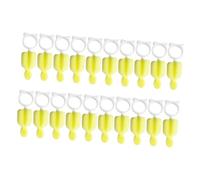 ORFOFE 20 pièces Brosse Éponge pour Biberon et Tétine Nettoyage Doux et Brosse Portable Éponge pour Coffret Naissance