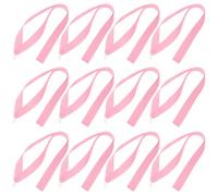 ORFOFE 20 Pièces Lanière pour Médaille Sportive Rose, Ruban Plat | Polyester et Métal, Rupture Sécurisée, pour Badges et Médailles, Étudiants et Organisateurs de Conférence