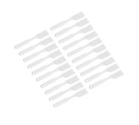ORFOFE 20 pièces Lot de Mini Brosses à Dents à Poils Souples avec Tête Plate et Manche Court Brosses Portables Sécurisées pour Usage Prison et Établissements Psychiatriques pour Voyages