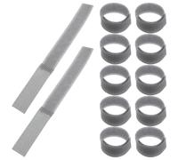 ORFOFE 20 Pièces Sangles Imperméables pour Chaussures de Protection de Pattes de Chiens et Chats Fixation Réglable pour Pluie Petits Animaux Confort Extérieur