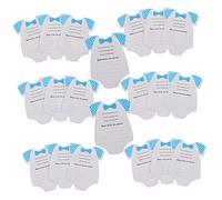 ORFOFE 20pièces Cartes De Prédiction Pour Accessoires De Fête De Pour Nouveaux Parents Pour Garçons Et Filles Souvenirs De Photographie Et Activités Amusantes Lors Des Célébrations