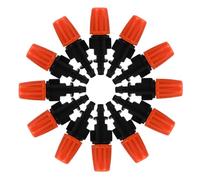 ORFOFE 20pièces Système Arrosage Goutte à Goutte pour Jardin Kit Irrigation avec Émetteurs Anti-colmatage Goutteurs pour Potagers Plates-Bandes Et Pelouses