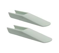 ORFOFE 2pcs Inserts en Plastique pour Rallonge de Pieds de Chaise Haute Bébé, Patins de Protection Résistants à L'usure, Installation Rapide pour Repas en Famille à Domicile