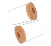 ORFOFE 2pièces Vase Hydroponique Transparent pour Culture de Plantes Terrarium Verre de Pot de Fleurs pour Bureau et Maison pour Plantes Succulentes et Cactus