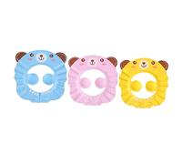 ORFOFE 3 Pcs Bonnet De Shampoing Infantile Shampooing Chapeau Bébé Shampooing Chapeau Enfant Chapeau De Pour Enfants Bébé De Bain Bonnet De Étanche Enfants Bonnet De Bébé Nouveau-Né