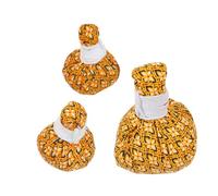 ORFOFE 3 pièces Balles de Massage Thaï Aux Chinoises Pochons Chauffants Naturels pour Relaxation Stimulation Circulation Sanguine et Soulagement Stress Variées pour Mains Usage Maison et