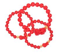 ORFOFE 3 pièces Bracelet Perles de Bouddha Unisexe Style Traditionnel pour Homme et Femme