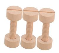 ORFOFE 3 pièces Kit de Vis de Fixation pour Cage à Oiseaux Accessoires pour Jouets et Perchoirs Fixation Stable pour Petits Perroquets et Conures Installation Facile Cage Gabon