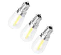 ORFOFE 3 pièces LED Ampoules Blanc Chaud pour Réfrigérateur et Machine Outil Lot Verre Compact Facile à Installer