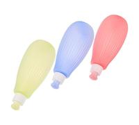 ORFOFE 3 Pièces Lot de 3 Bouteilles de Nettoyage Intime pour Bébé 350 Ml, Bidet Périnéal Portable Ergonomique, Flacon à Presser Léger pour Soins Post-Partum et Couches Lavables, Kit de