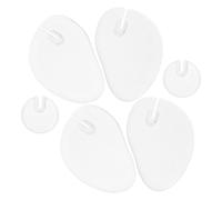 ORFOFE 3 Semelles Gel Antidérapantes pour Avant-pied Coussinets Transparents Auto-adhésifs pour Tongs Amortissement et Soulagement Pression Plantaire