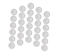 ORFOFE 30 pièces Base Broche Acier Inoxydable avec Fermoir Sécurité Plateau Stable pour Création Bijoux DIY Accessoires Décoratifs Unisexes pour Vêtements et Badges