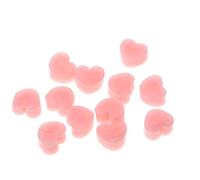 ORFOFE 30 Pièces Bouchons D'oreilles Souples pour Dormir en Silicone, Bouchons D'oreille pour Avion, Cœur Rose, du Bruit, Confortables, Garçon et Filles et Adultes, Moto