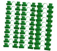 ORFOFE 30 pièces Clips de Jardin Double Tête pour Plastique Fixation Fiable pour Film de Clips de Protection Jardin Polyvalents