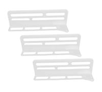 ORFOFE 3pièces Diviseurs Réfrigérateur Organisateur Pratique Et Séparateur De Bac Optimisez Espace Et Classez Facilement Les Petits Articles Kitchen Fridge Partition Board