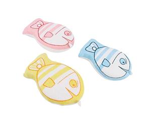 ORFOFE 3pièces Serviettes De Bain Confortables Pour Garçon Fille Accessoires De Bain Forme De Balles à Plusieurs styles