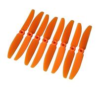 ORFOFE 4 Paires Hélices Plastique Sens Horaire Et Anti-horaire pour Mini Quadricoptère Orange Abs Durables Et Faciles à Installer