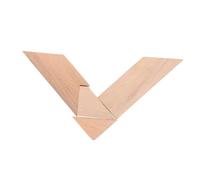 ORFOFE 4 Pièces Casse Tête Bois T Shape Puzzle Éducatif pour Garçon Fille et Adultes Dintelligence et Créativité Bois Naturel
