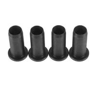 ORFOFE 4 Pièces Douille de Verrouillage en Nylon Noir pour Accessoires de Kayak, Insert de Protection pour Rames, Améliore la Durabilité et Protège Les Douilles de Rame