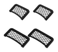 ORFOFE 4 pièces Filet de Rangement Voiture Pochette Suspendue Multifonction pour Siège et Coffre Organiseur Maille Sécurisée pour Téléphone et Accessoires Maintien Anti-dérapant pour