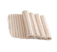 ORFOFE 4 pièces Inserts Couches Lavables Réutilisables Booster Absorbant Protection Contre Fuites pour Garçon Fille Nuit Confort