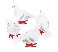ORFOFE 4 pièces Jouets Pigeons à Remonter Modèle Cartoon Amusant Jouets Sautants Colorés Aléatoires Cadeaux Garçon Fille Coordination et Imagination Couleur Aléatoire Couleur Aléatoire