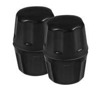 ORFOFE 4 pièces Lot de Cache Moyeux Caoutchouc pour Roues de Quad ATV Protection Poussière pour Jantes Accessoires de Remplacement Résistants Aux Intempéries