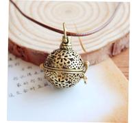 ORFOFE 4 pièces Lot de Pendentifs Diffuseurs Arômes Creux Vintage Boules Parfumables Décoratives pour Colliers Bijoux Femme Aromathérapie Accessoire Suspendu Élégant et Pratique