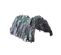 ORFOFE 4 pièces Modèle de Tunnel Ferroviaire Plastique Tunnel Train Bricolage Décor Miniature pour Paysage de Chemin de Accessoire de Train pour Garçon Fille