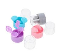 ORFOFE 4 Pièces Nettoyant pour Lentilles De Contact Étui De Nettoyage Manuel Boîte De Nettoyage Créative pour Lentilles Oculaires